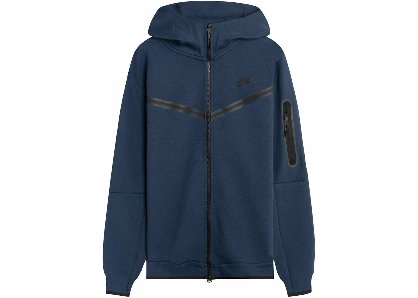 Nike Sportswear Tech Fleece Full-Zip Hoodie Midnight Navy/Black