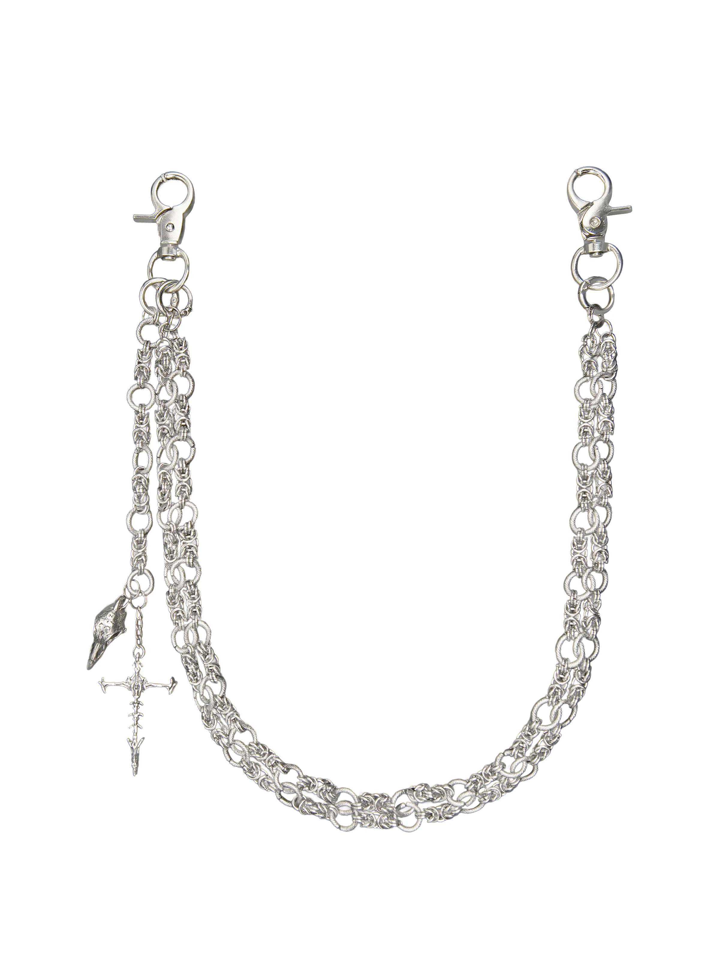 HOWSS JEAN CHAIN SILVER VERGE