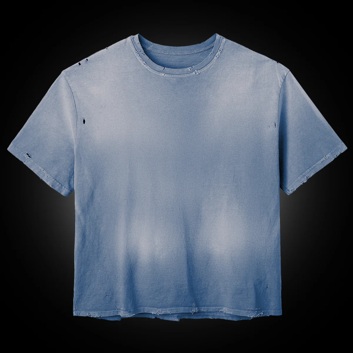 GV GALLERY POWDER BLUE BLANK TEE