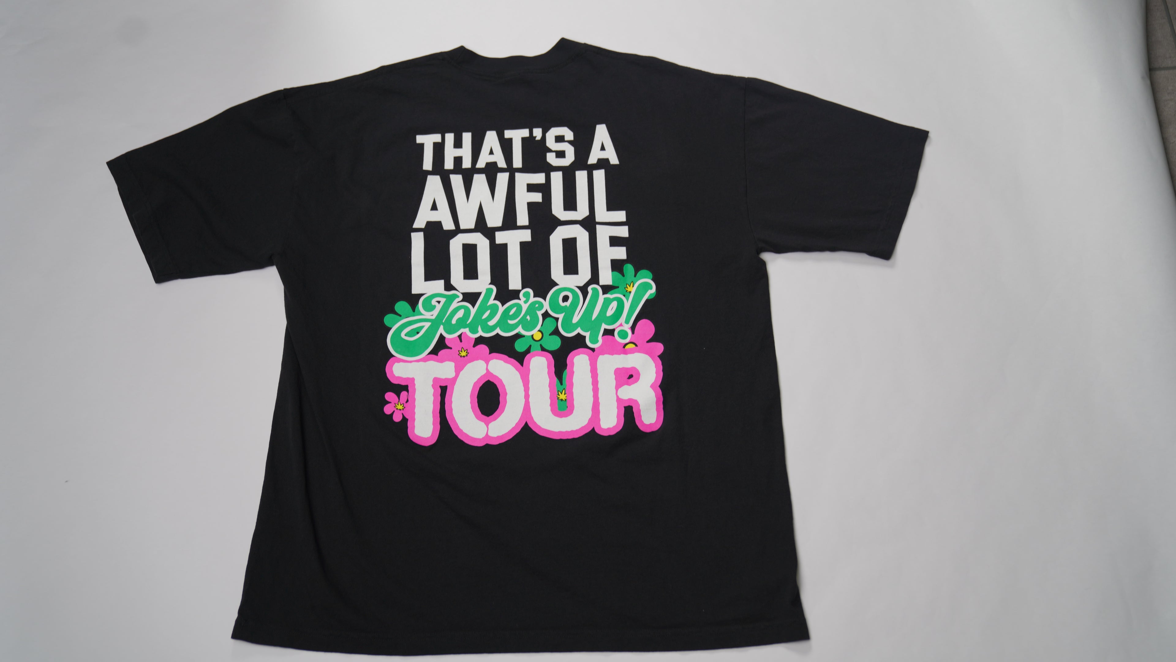 AWFUL LOT OF COUGH SYRUP TEE BLACK