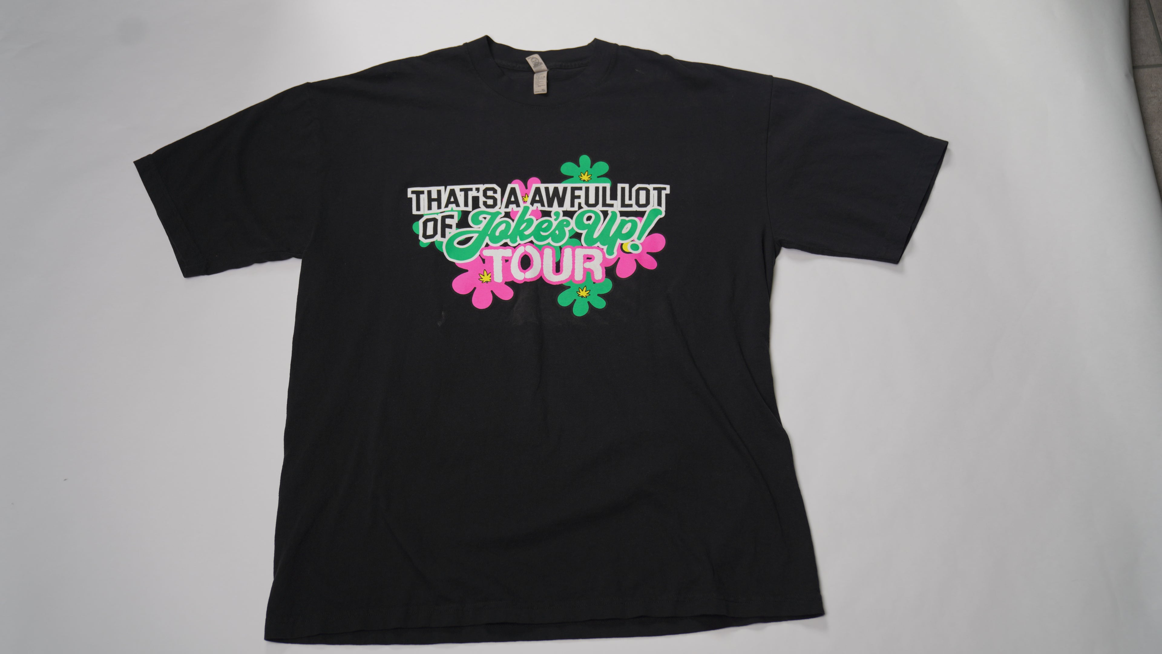AWFUL LOT OF COUGH SYRUP TEE BLACK