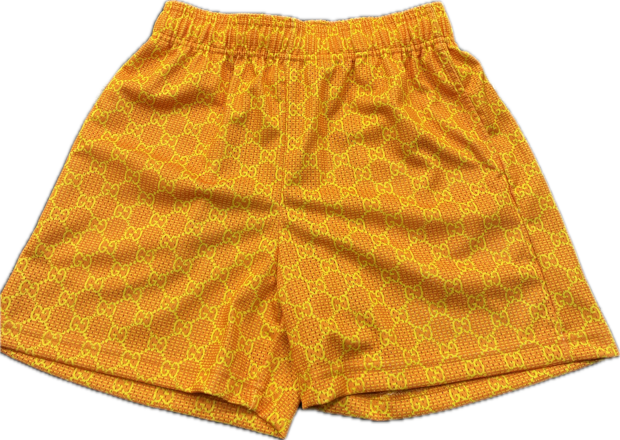 Bravest Studios Orange Gucci Shorts