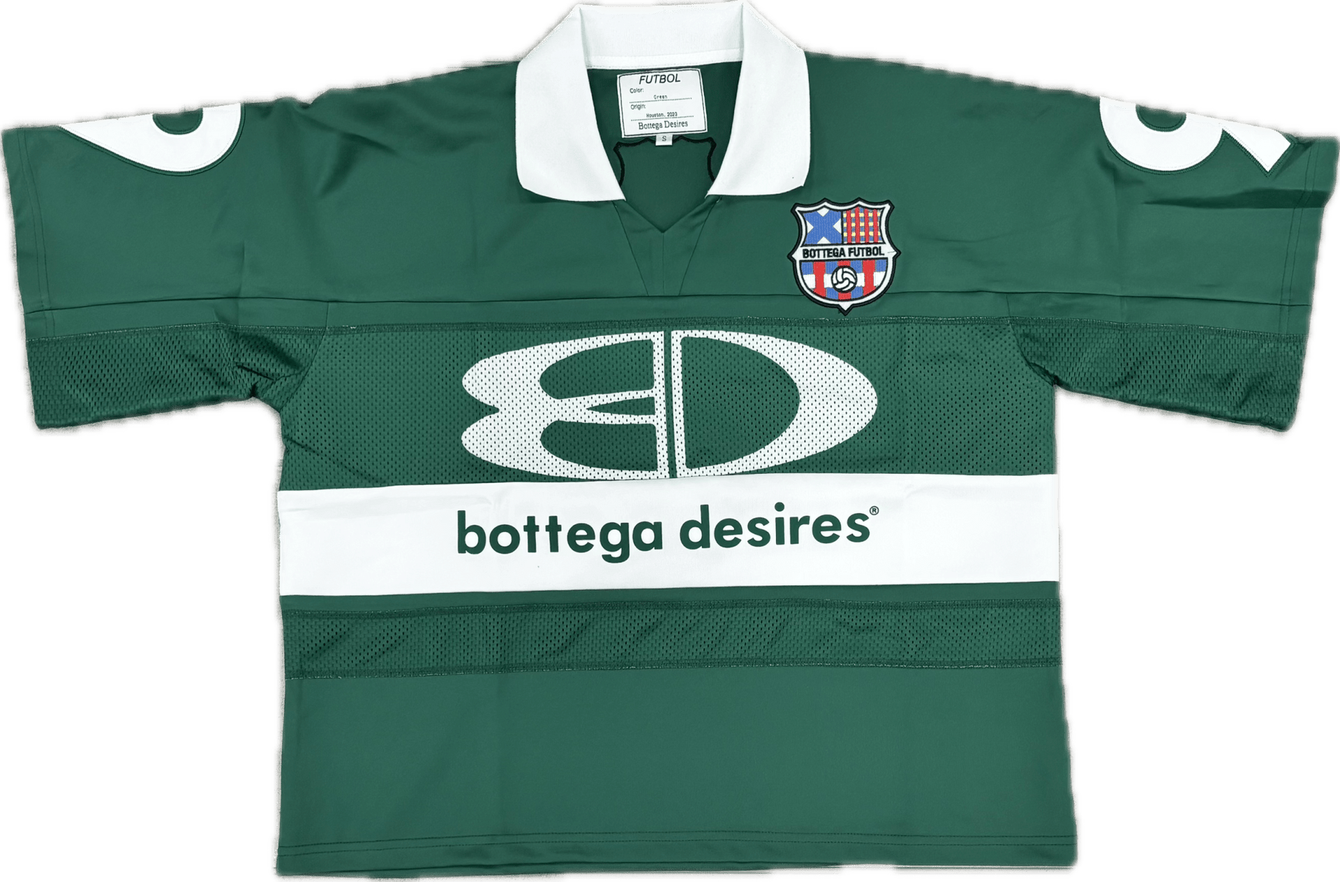 Bottega Desires Futbol Jersey Green