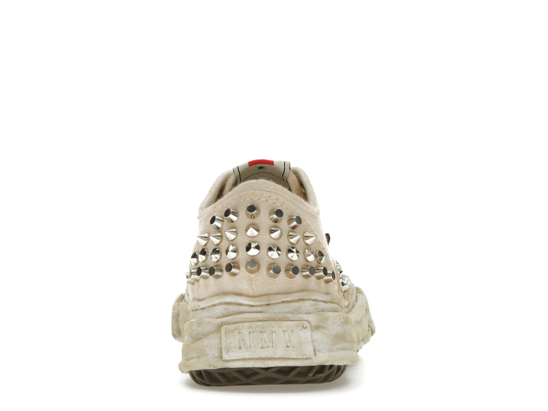 Maison Mihara Yasuhiro Baker OG Sole Studded Canvas Low White