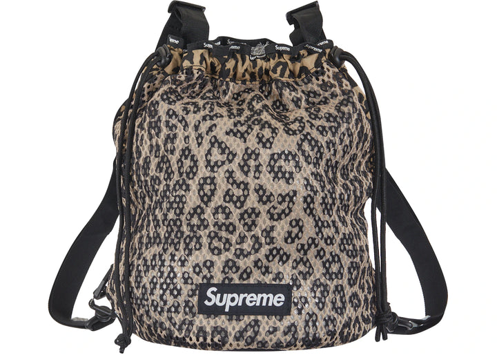 Supreme Mesh Small Backpack Leopard