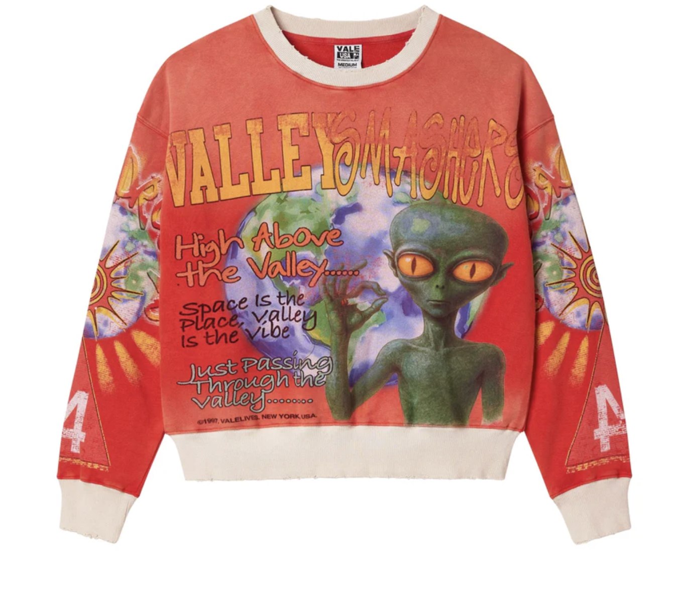 Vale Forever Alien Crewneck "Red"
