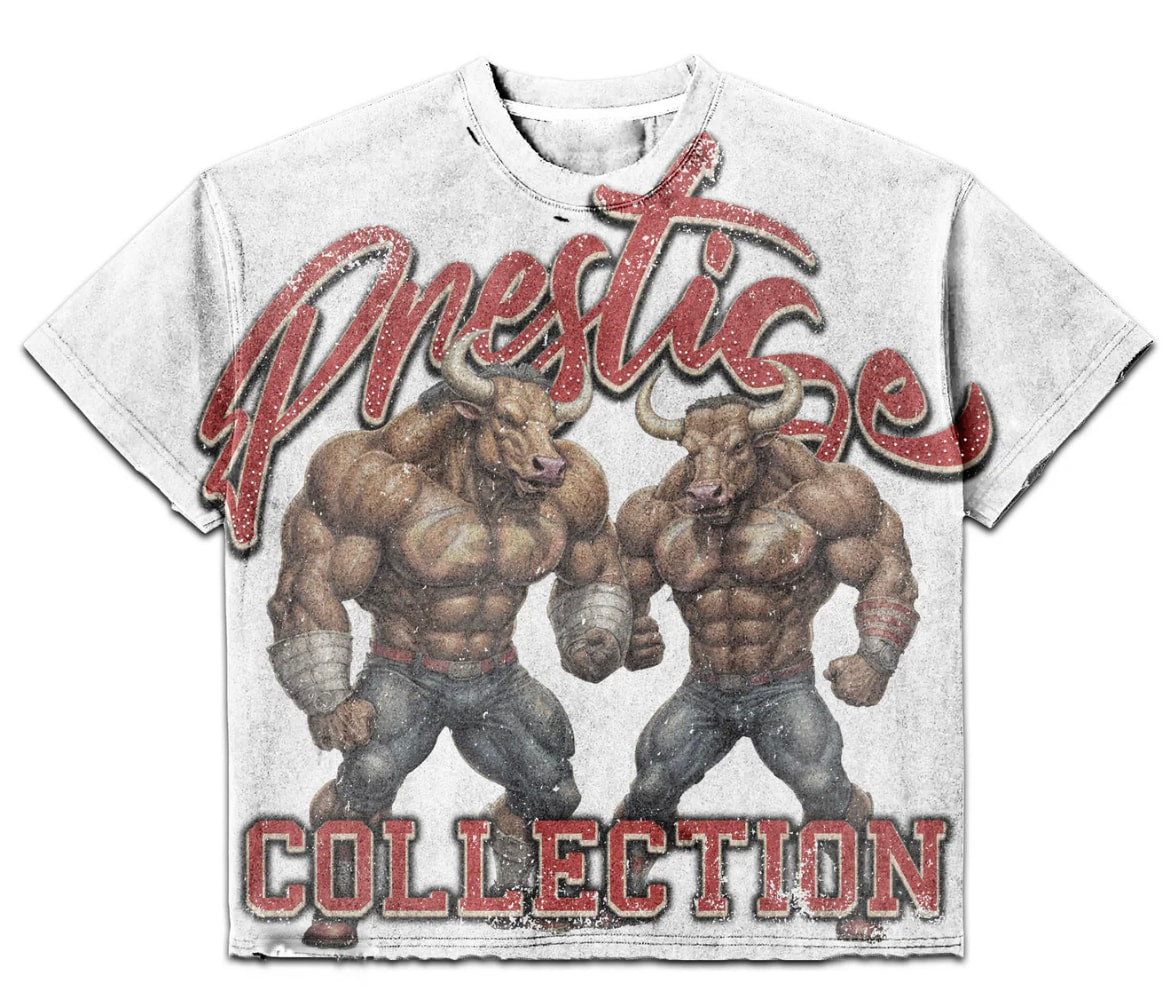 Prestige Bulls Rhinestone Tee
