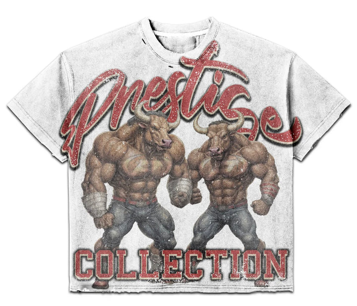 Prestige Bulls Rhinestone Tee