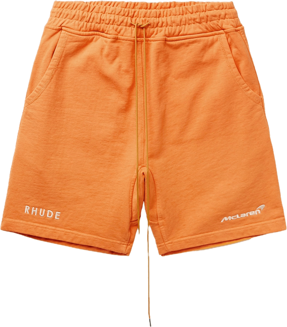 Rhude X Mclaren Terry Trackside Short Papaya