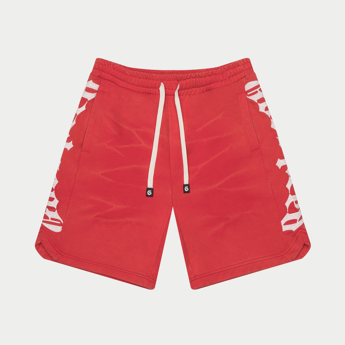 Godspeed CourtSide Shorts (Red Tie-Dye)