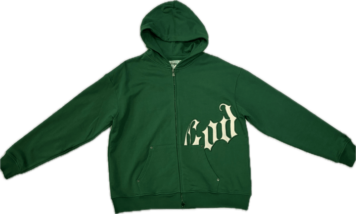 Godspeed OG Logo V2 Hoodie Green/White