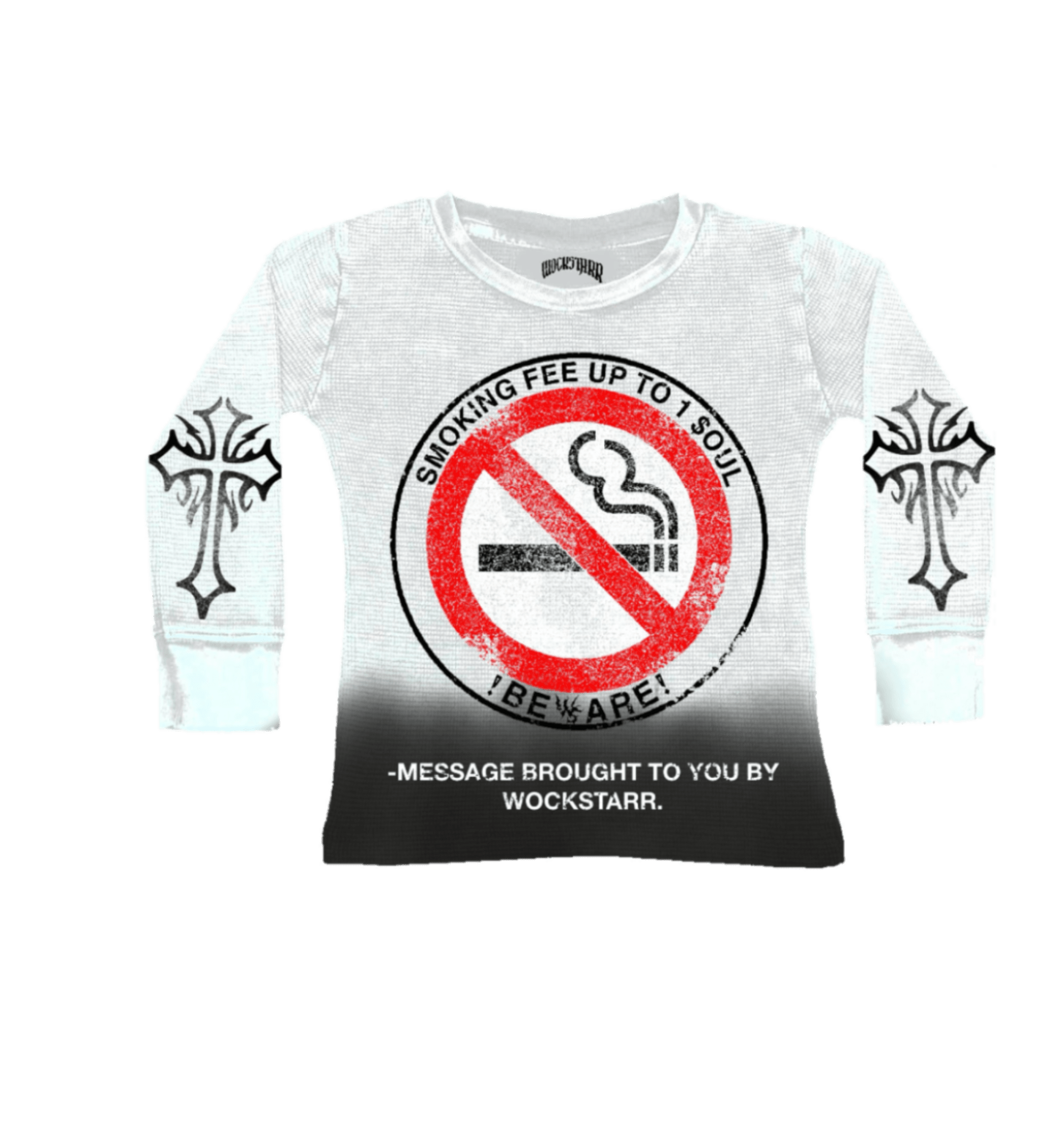 WOCKSTARR SMOKING THERMAL - WHITE
