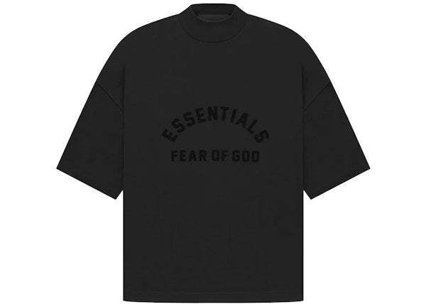 Fear of God Essentials Arch Logo Tee Jet Black