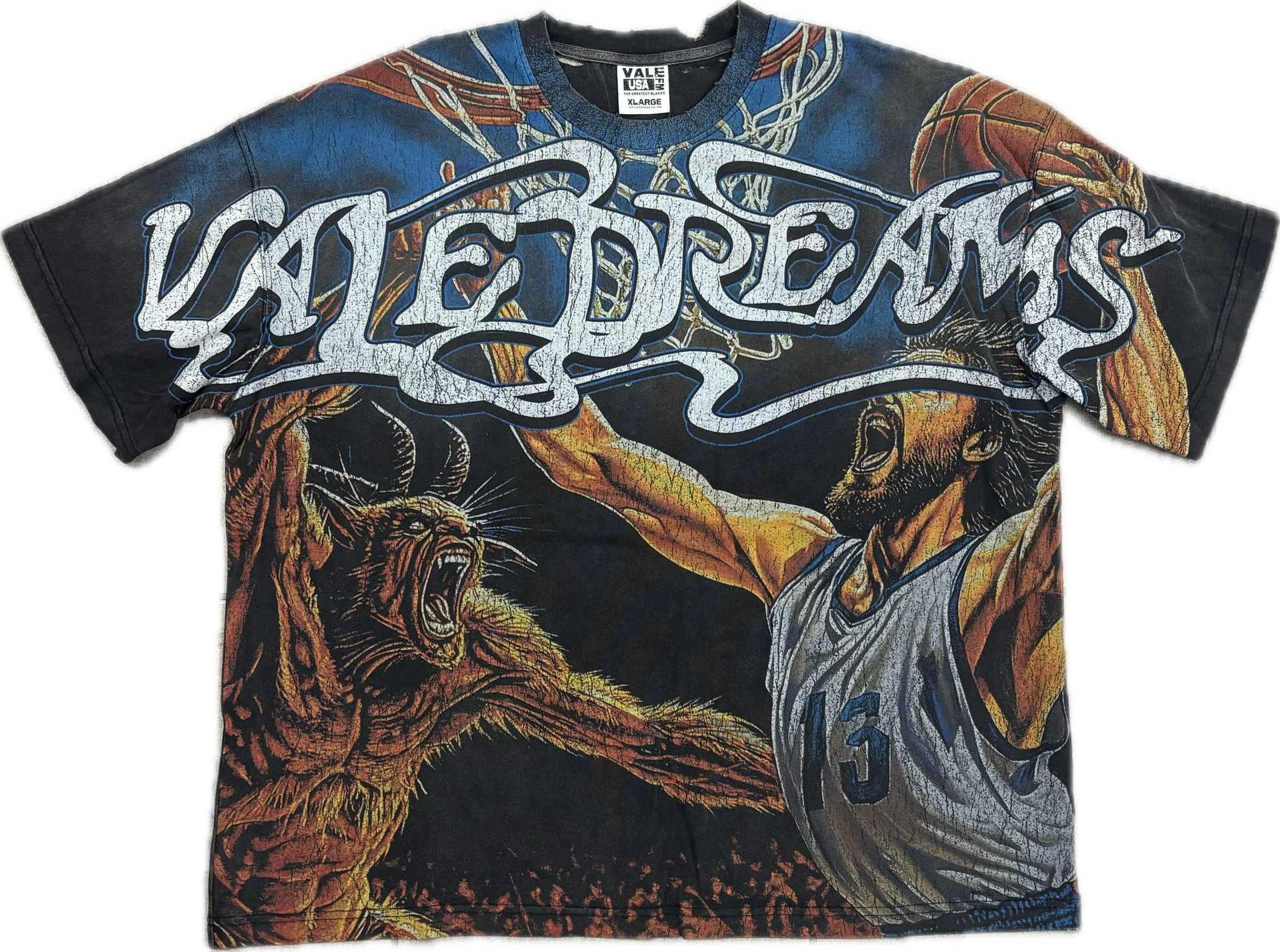 VALE BASKETBALL MONSTER TEE