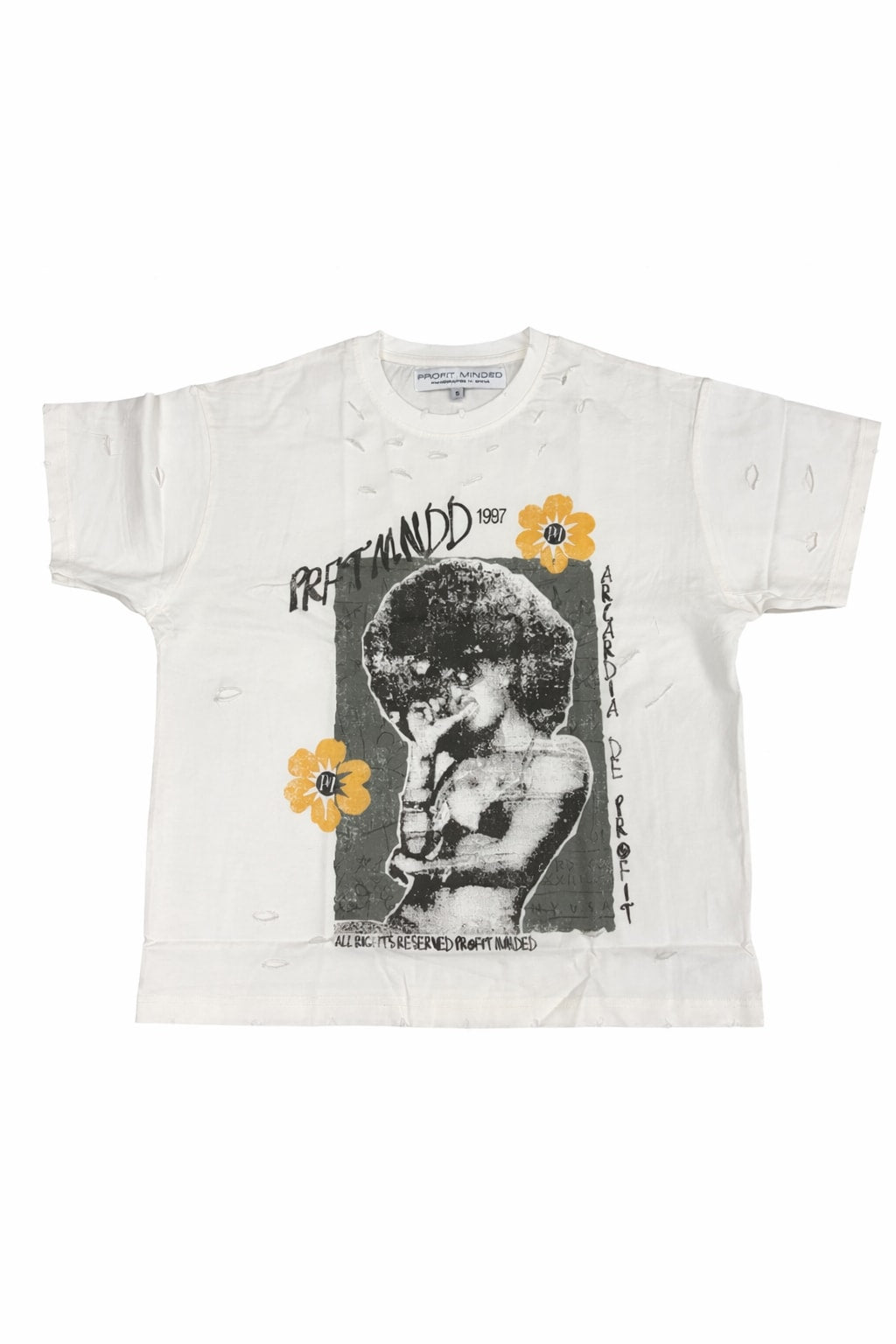 Profit Minded Arcadia Distressed Tee