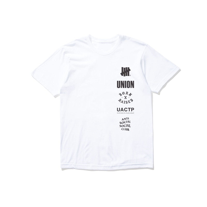Undefeated x UACTP x Union x Born X Raised x ASSC Toy Drive Tee White