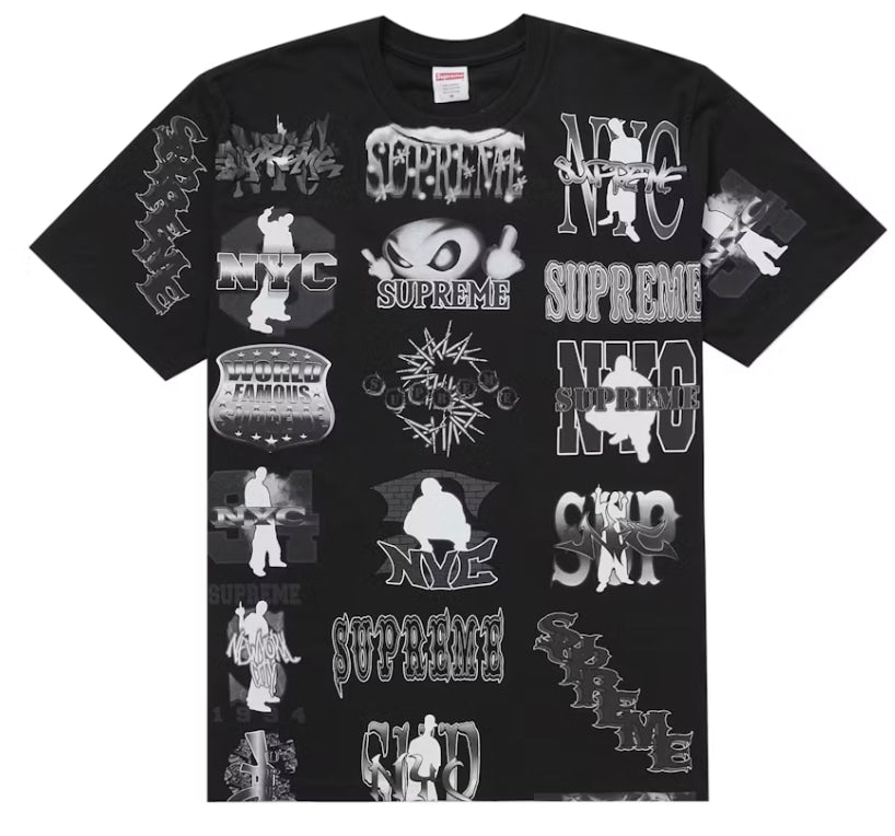 Supreme Flash Tee Black