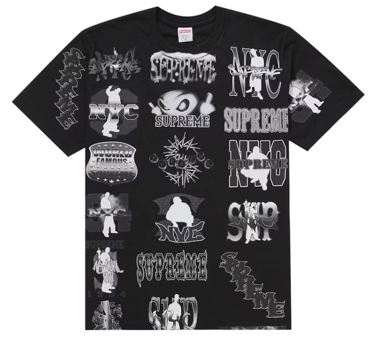 Supreme Flash Tee Black
