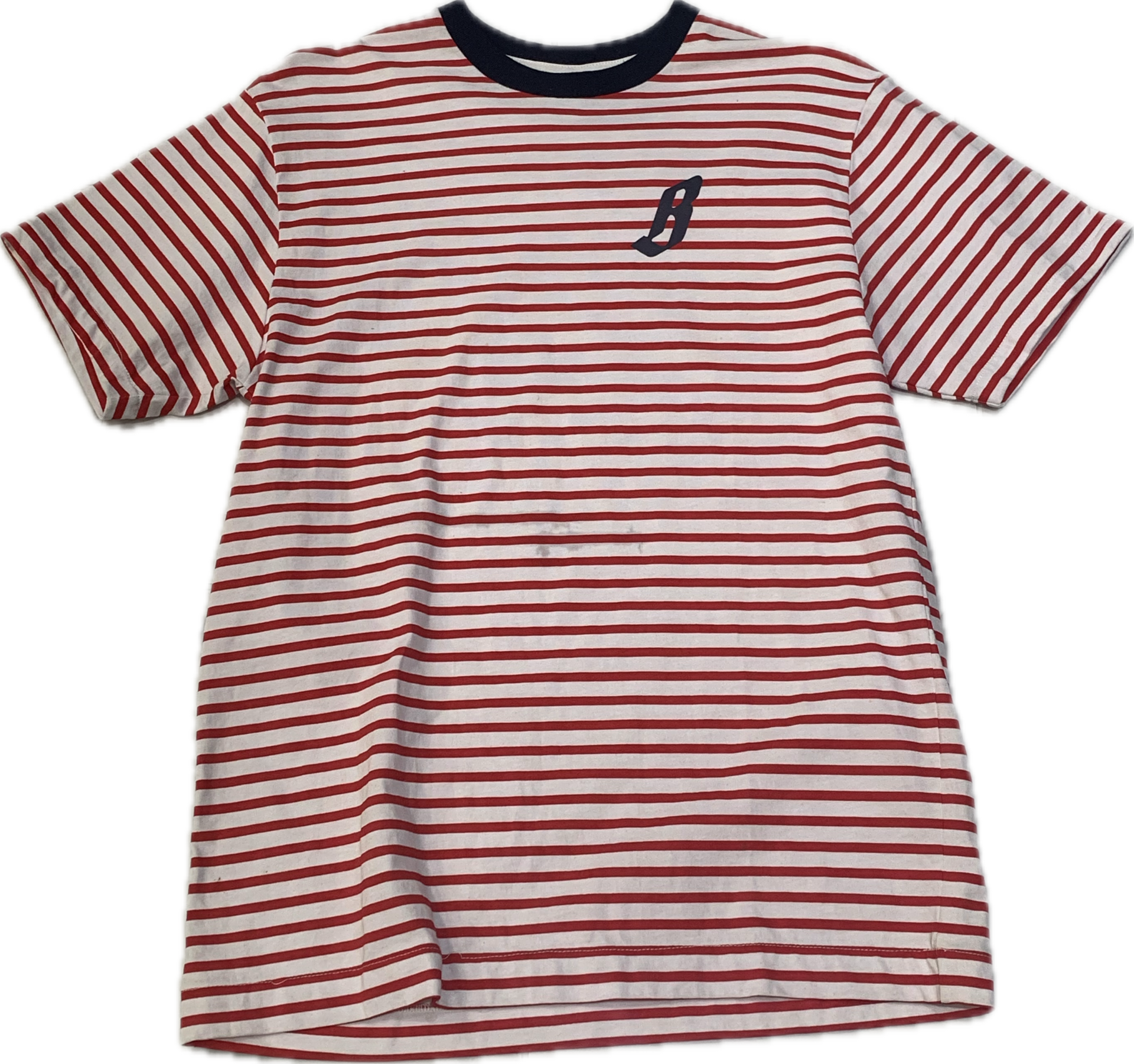 Billionaire Boys Club Red Stripe Logo Tee
