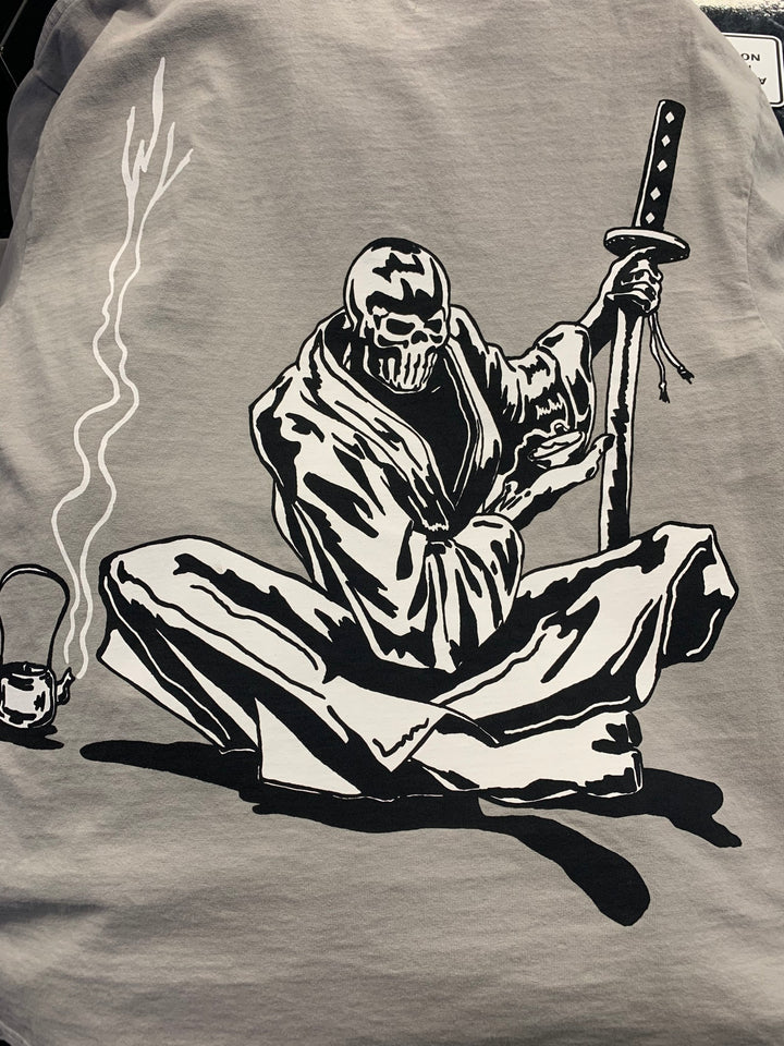 Warren Lotas Grey Skeleton Tee