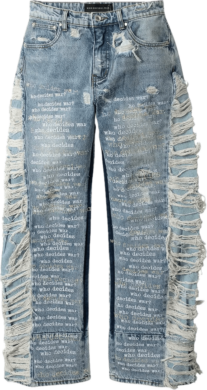 Who Decides War Ultra Flare Scripture Denim Sky
