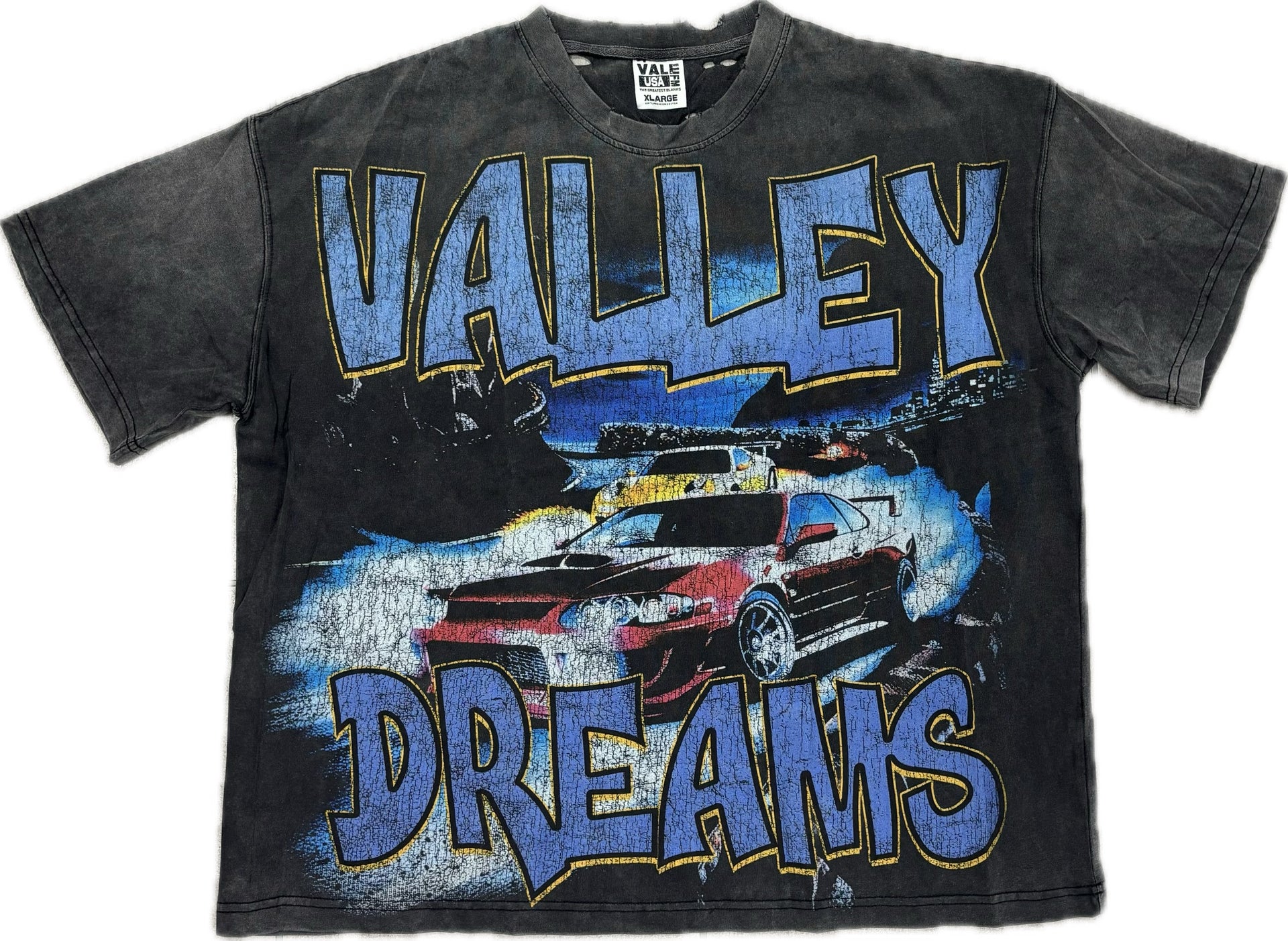 VALE STREET RACE TEE BLACK