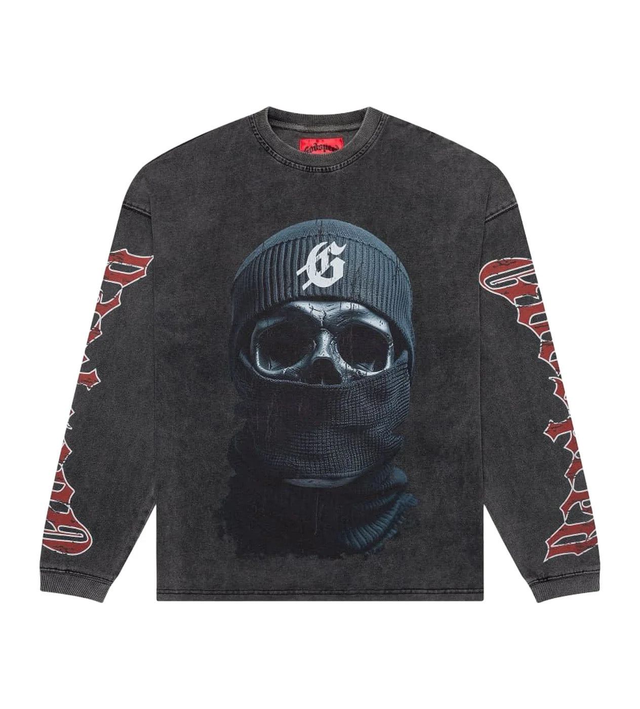 Godspeed Balaclava Szn L/S Tee Washed Grey