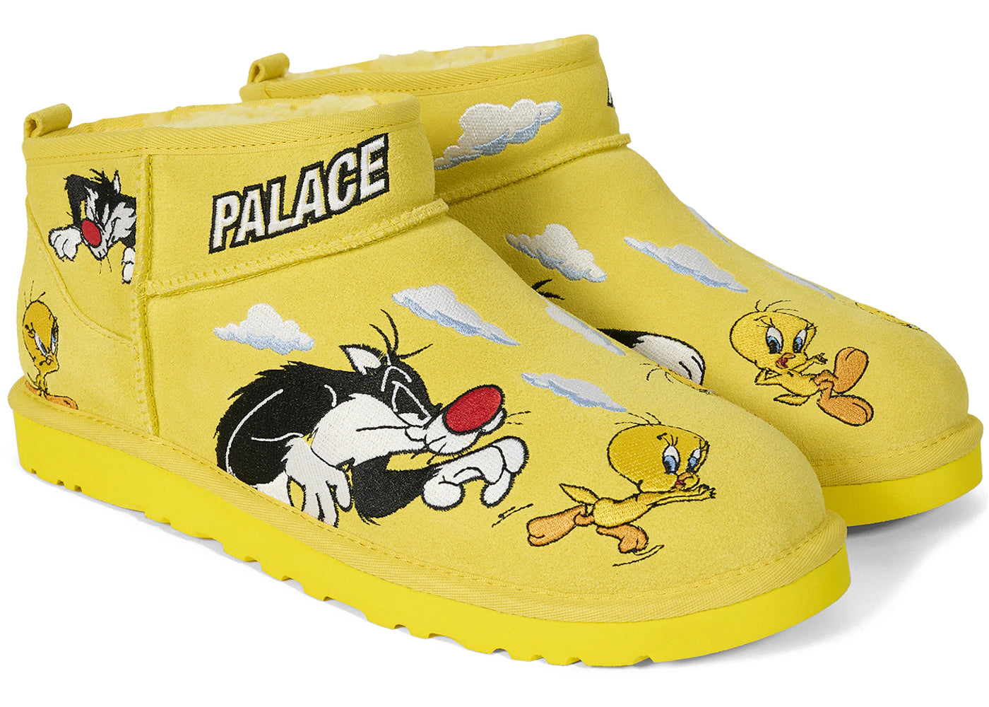 UGG Classic Ultra Mini Boot Palace x Looney Tunes Yellow