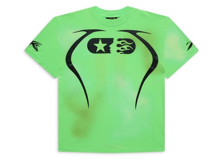 Hellstar Warm Up T-shirt Neon Green