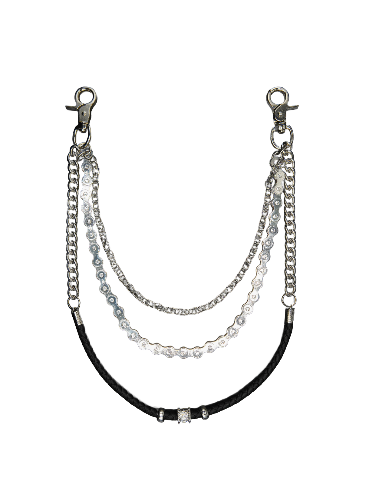 HOWSS JEAN CHAIN ETERNAL NOIR