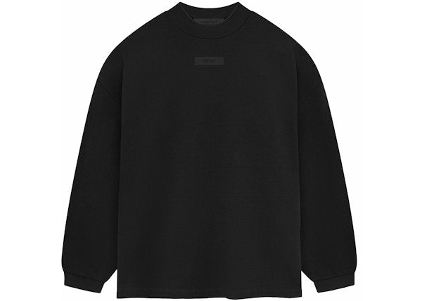 Fear of God Essentials Longsleeve Shirt Jet Black