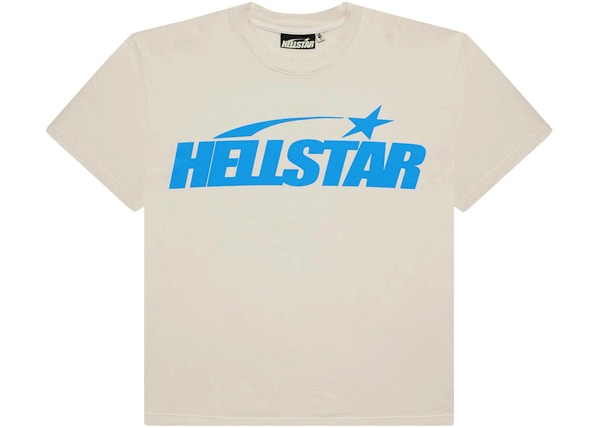 Hellstar Classic T-shirt (Regular Print) White/Blue