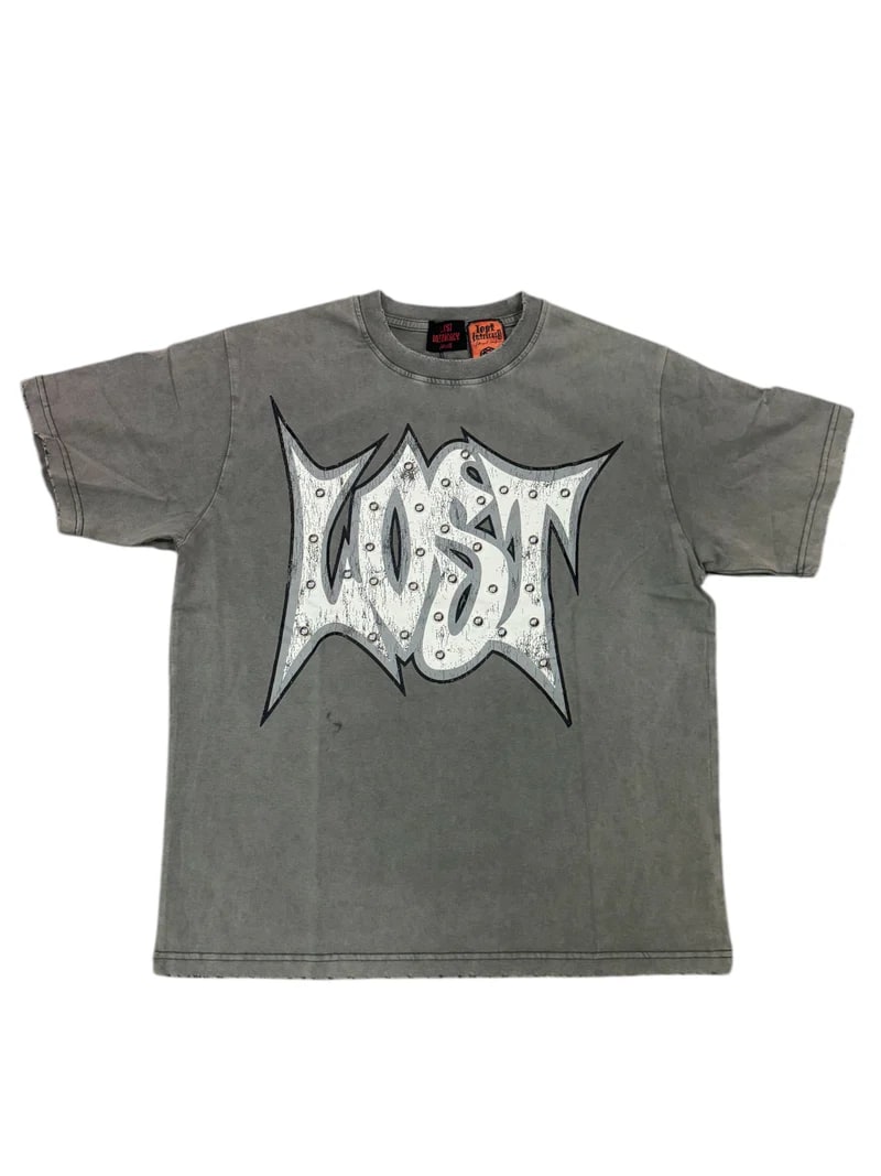 Lost Intricacy Lost Outline Grey T-Shirt