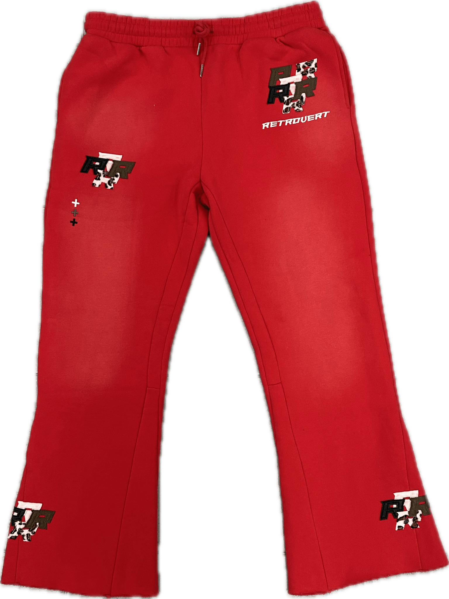 Retrovert Red Multi R Sweats