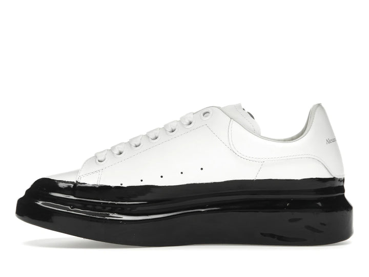 Alexander McQueen Oversized Paint Dipped White Black