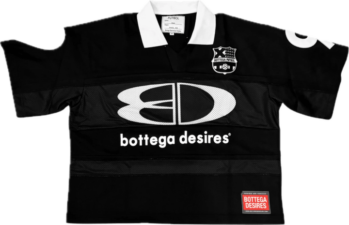 BOTTEGA DESIRES FUTBOL JERSEY (BLACK)