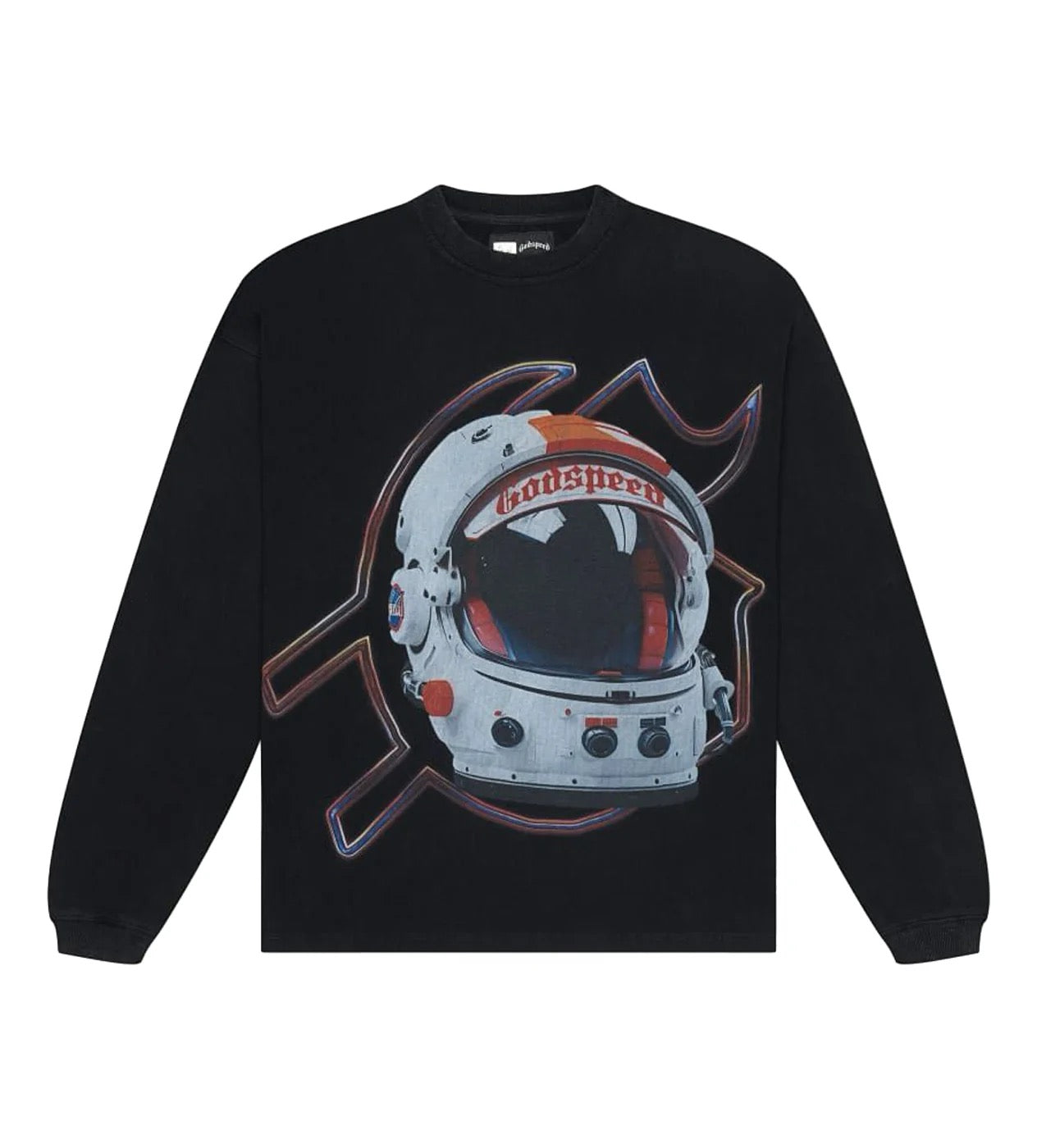 GODSPEED LIFT OFF L/S TEE BLACK WASH