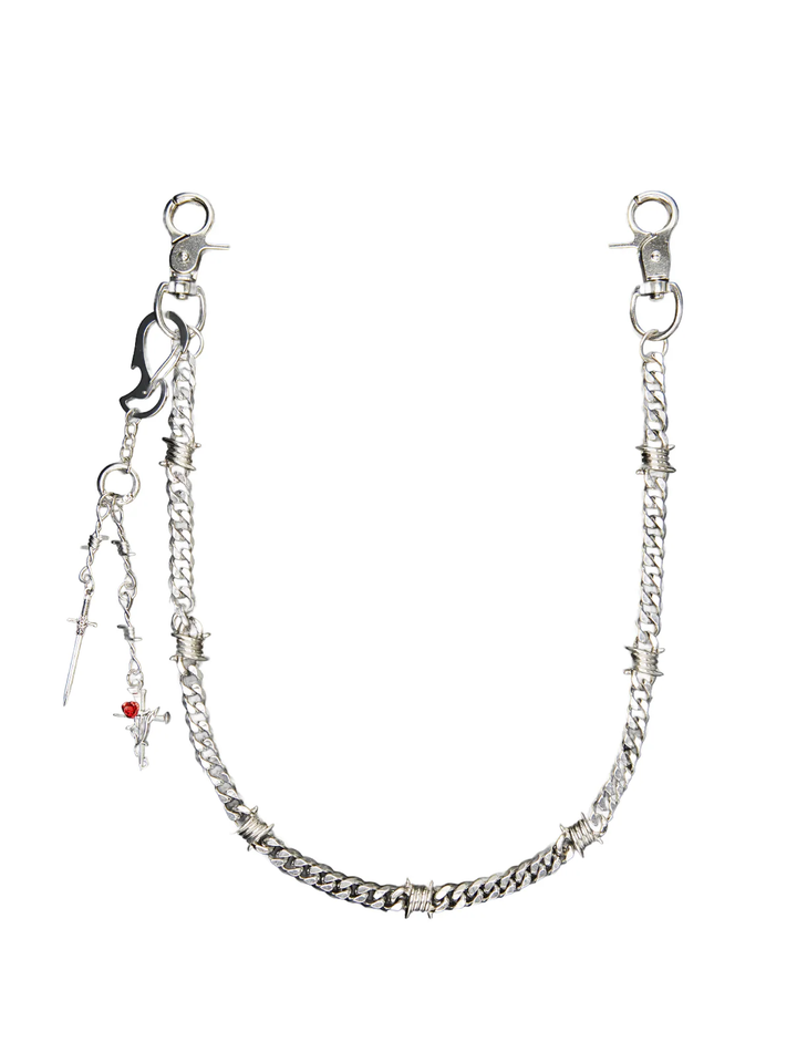 HOWSS JEAN CHAIN ASHEN THORN