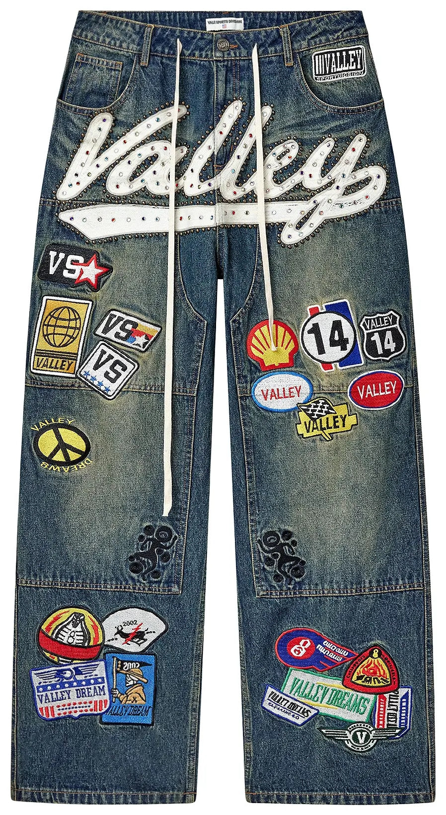 Vale Blue 1980 painters Jeans