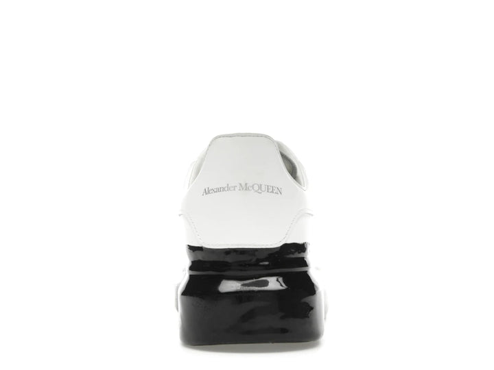 Alexander McQueen Oversized Paint Dipped White Black