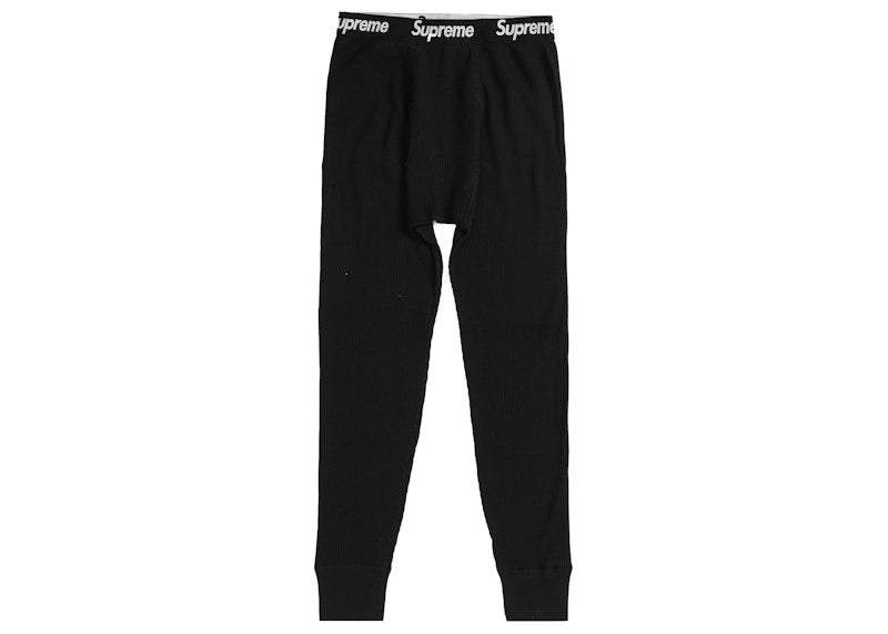 Supreme Hanes Thermal Pant (1 Pack) Black