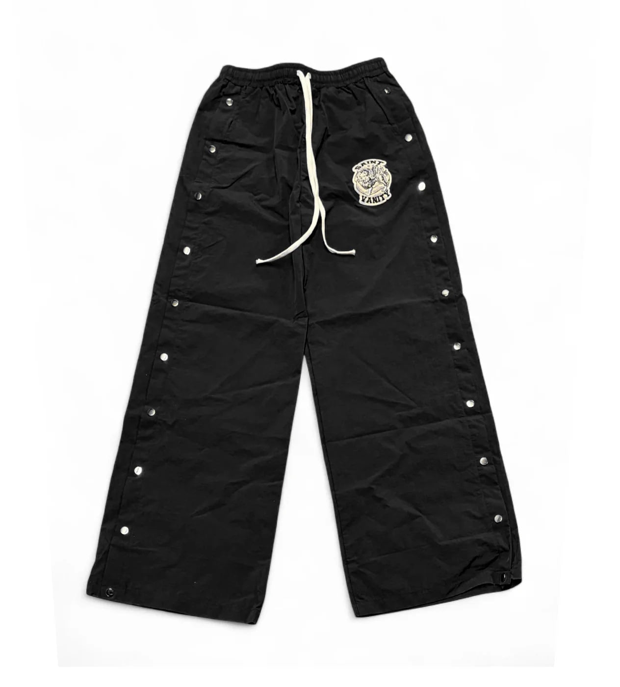 Saint Vanity Nylon Long Pants Black 