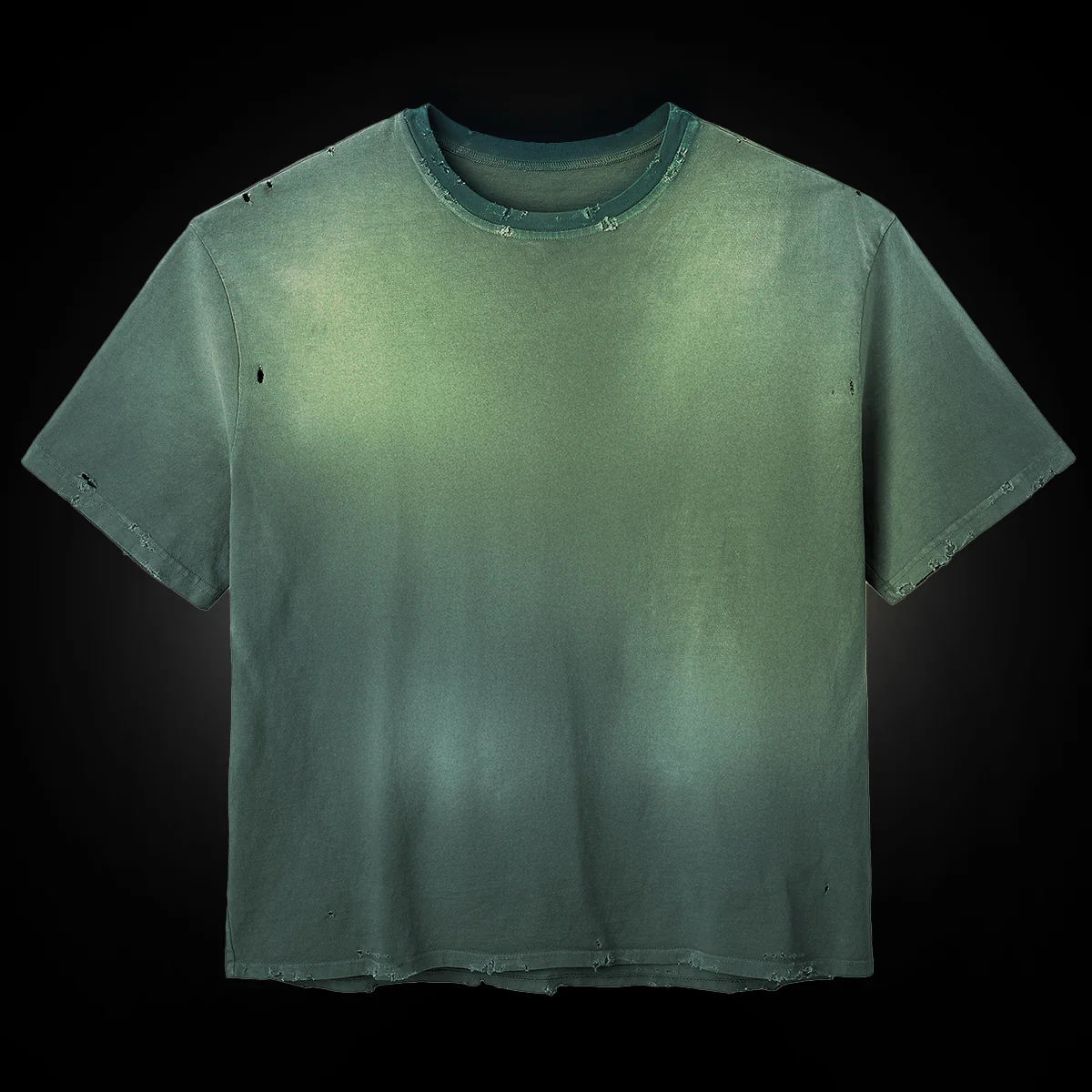 GV GALLERY EMERALD GREEN BLANK TEE