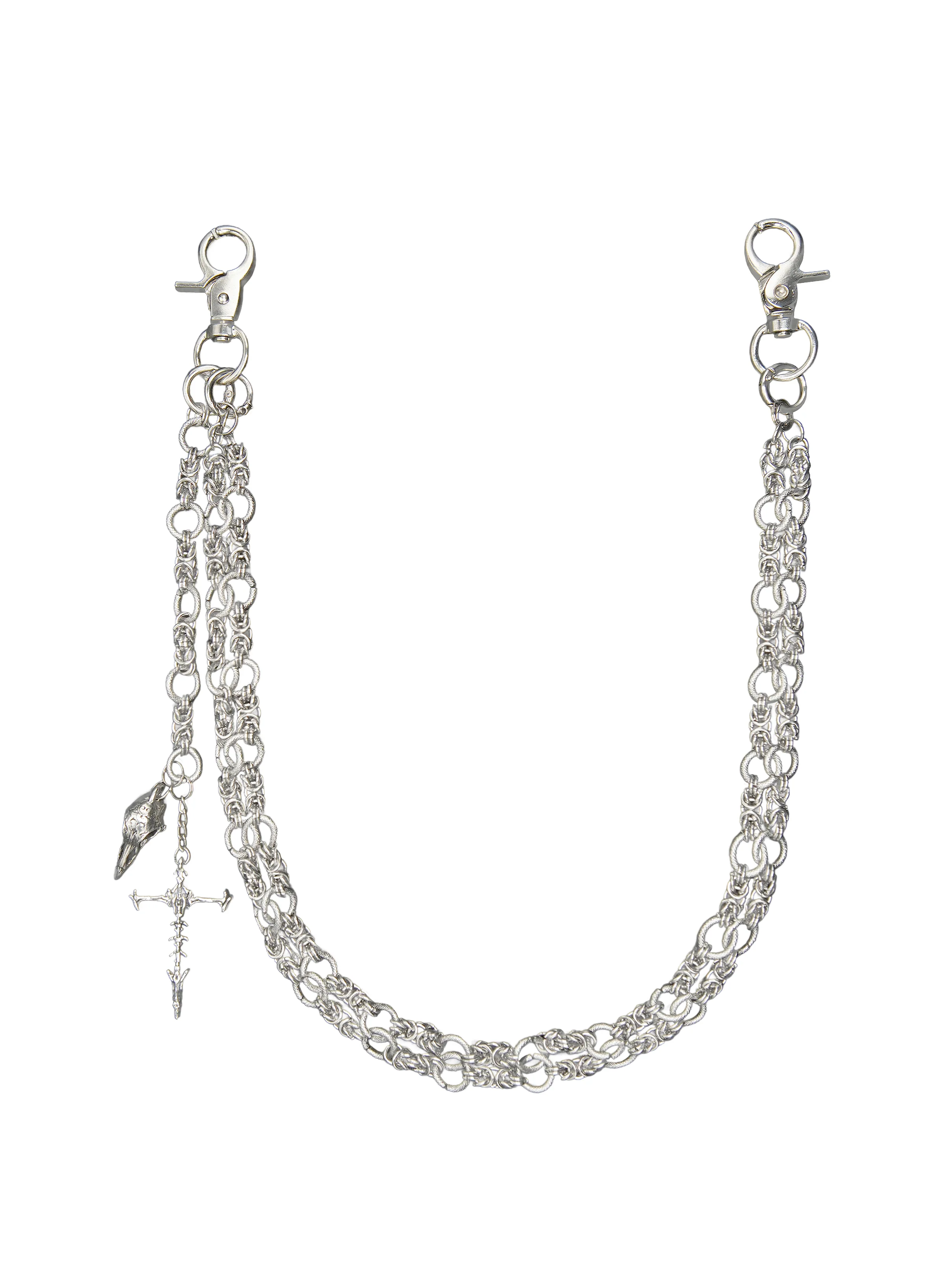HOWSS JEAN CHAIN SILVER VERGE