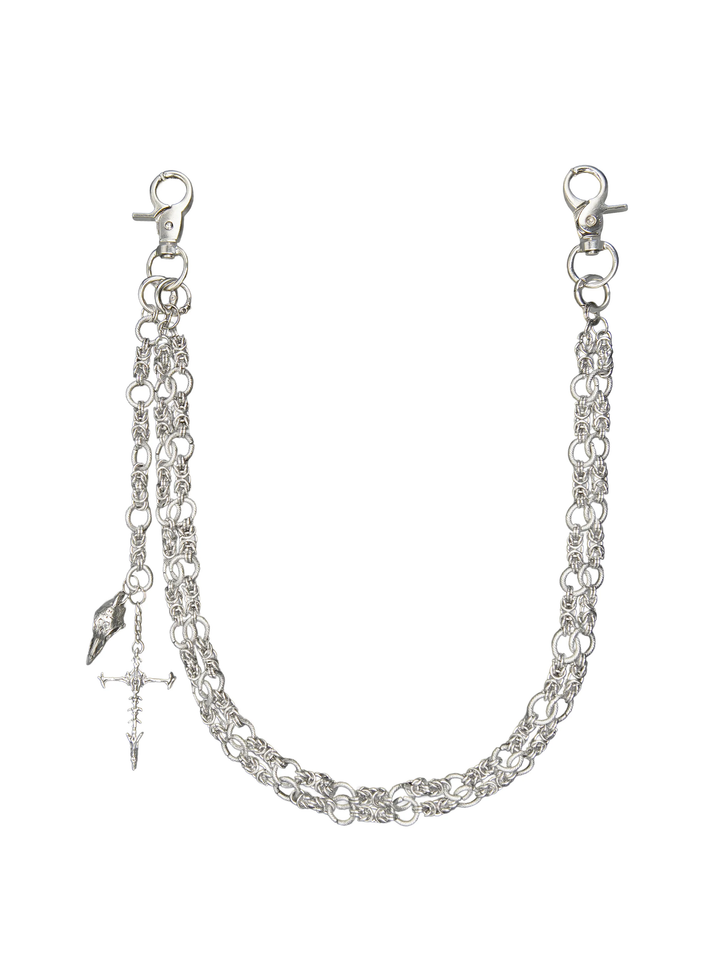 HOWSS JEAN CHAIN SILVER VERGE