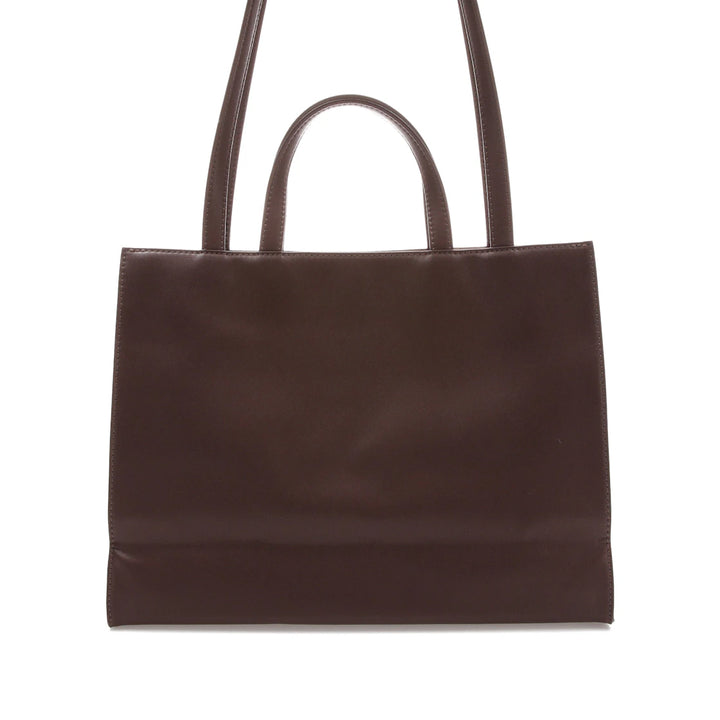 Telfar Shopping Bag Medium Chocolate