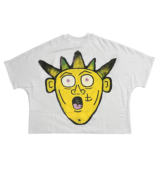 Billionaire Studios Lemon Head White Tee