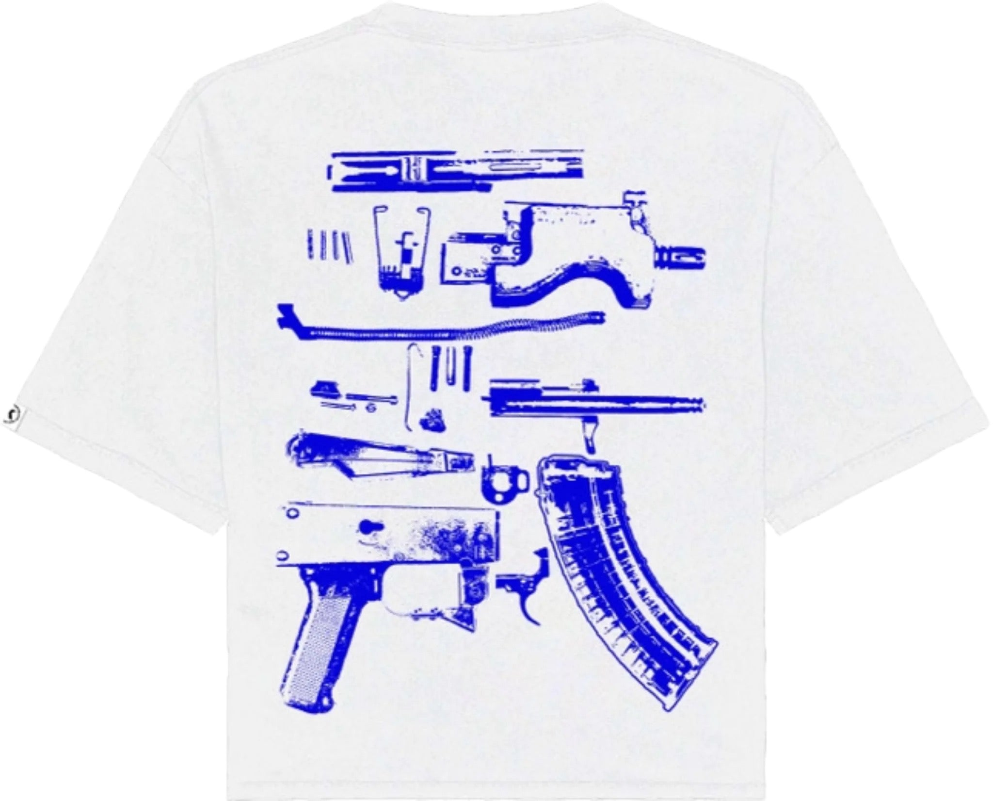 KIXKS IN DRACO WE TRUST TEE WHITE/BLUE