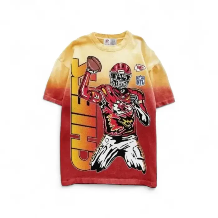 Warren Lotus Chiefs Go Long Ombre Tee