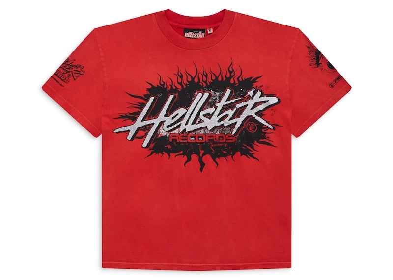 Hellstar Records T-Shirt Red